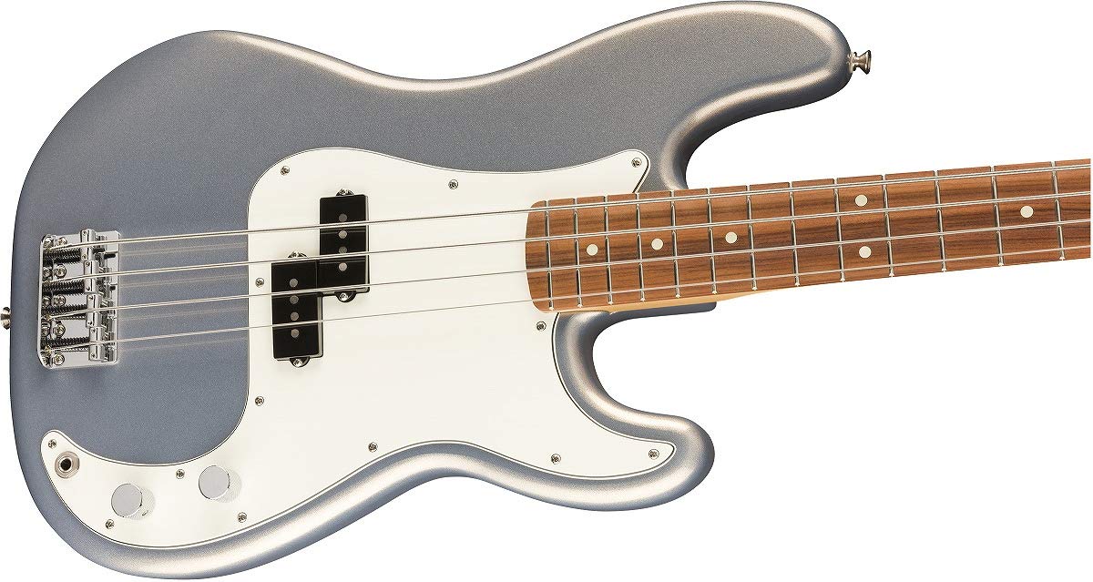 Fender Player Series Precision Bass - Pau Ferro - Silver : Amazon
